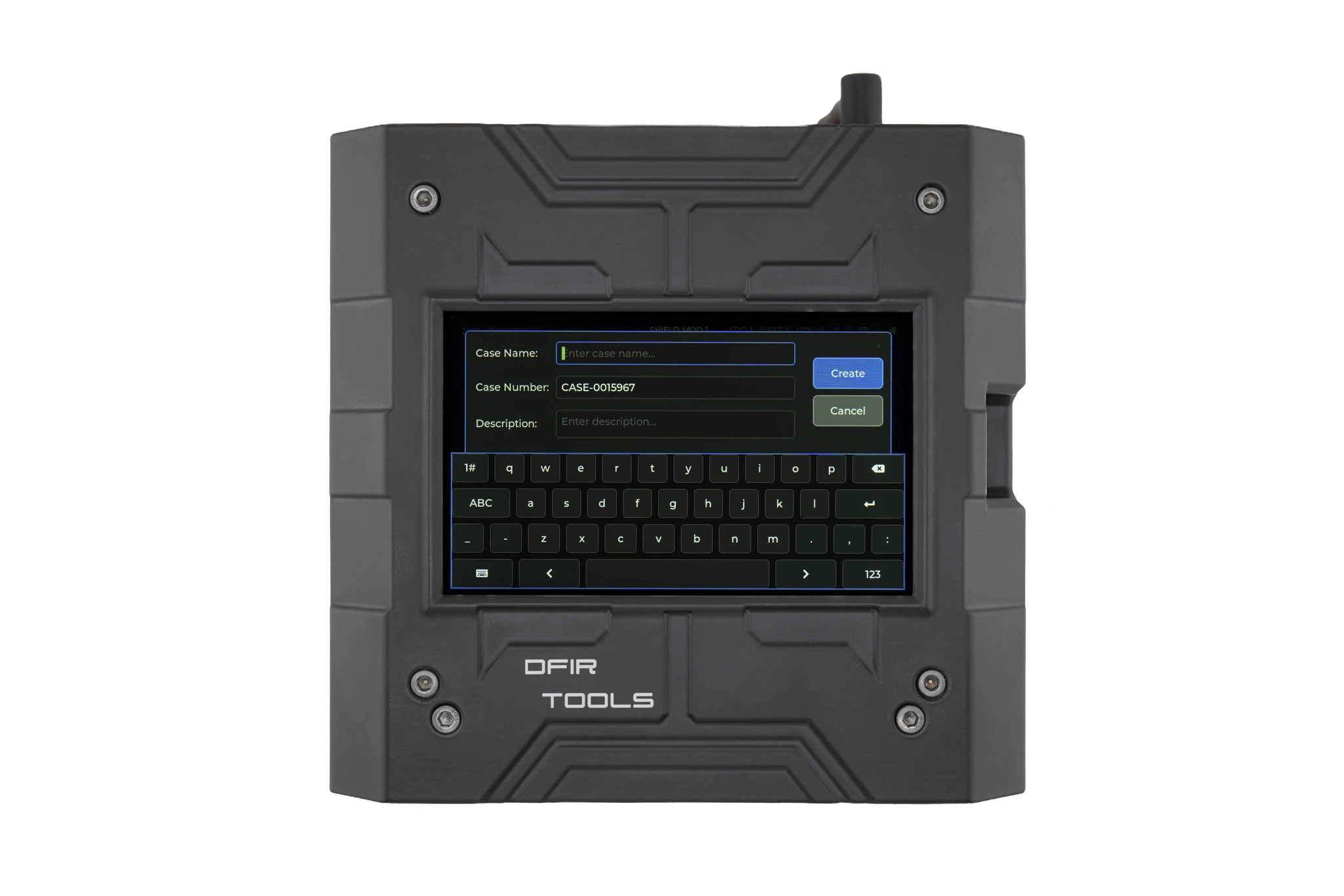 Create a case shown on the Shield-399 unit