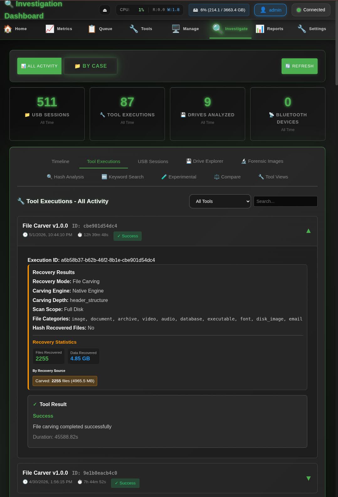 Shadow and Shield pre-release dashboard screenshot 6