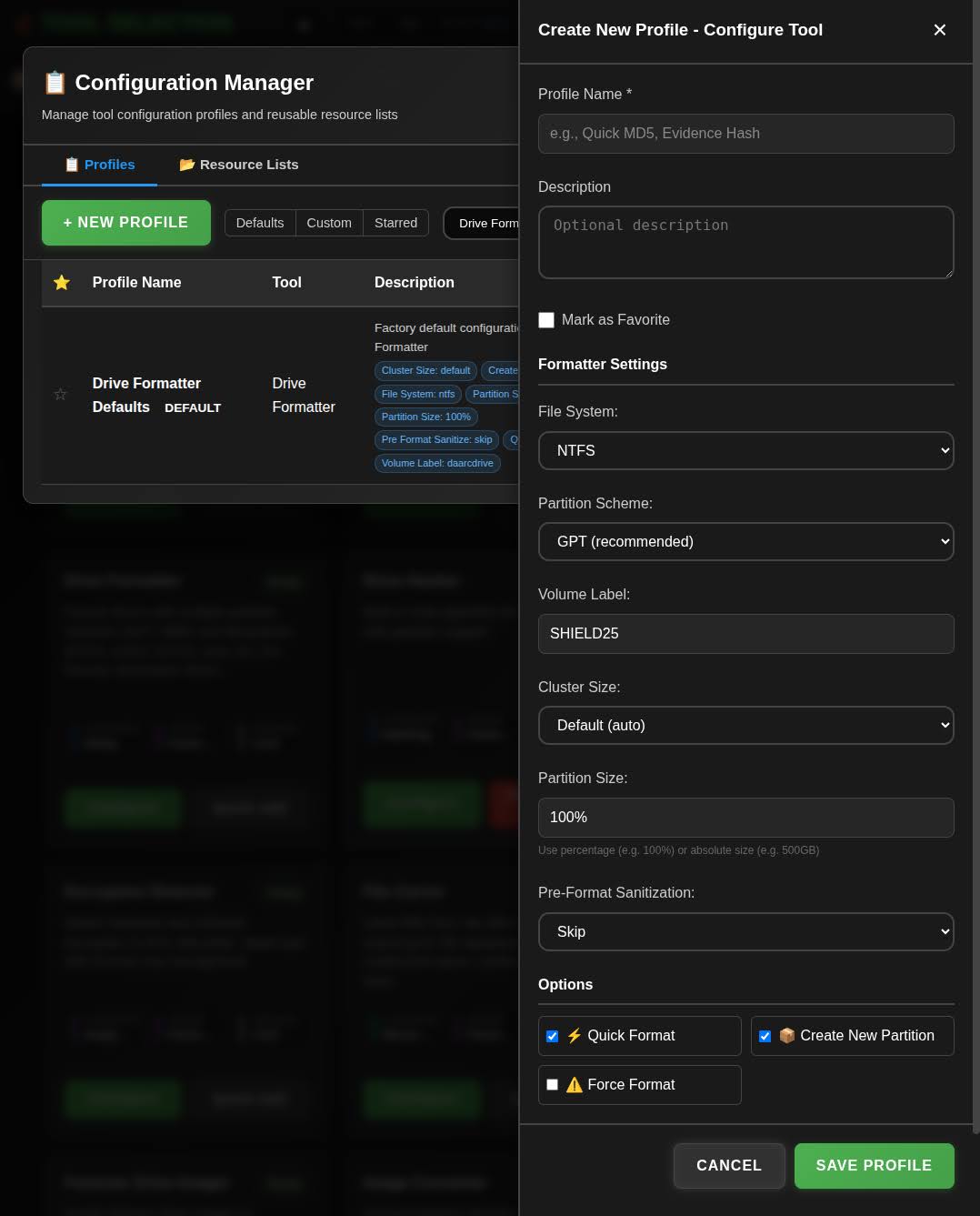 Shadow and Shield pre-release dashboard screenshot 15